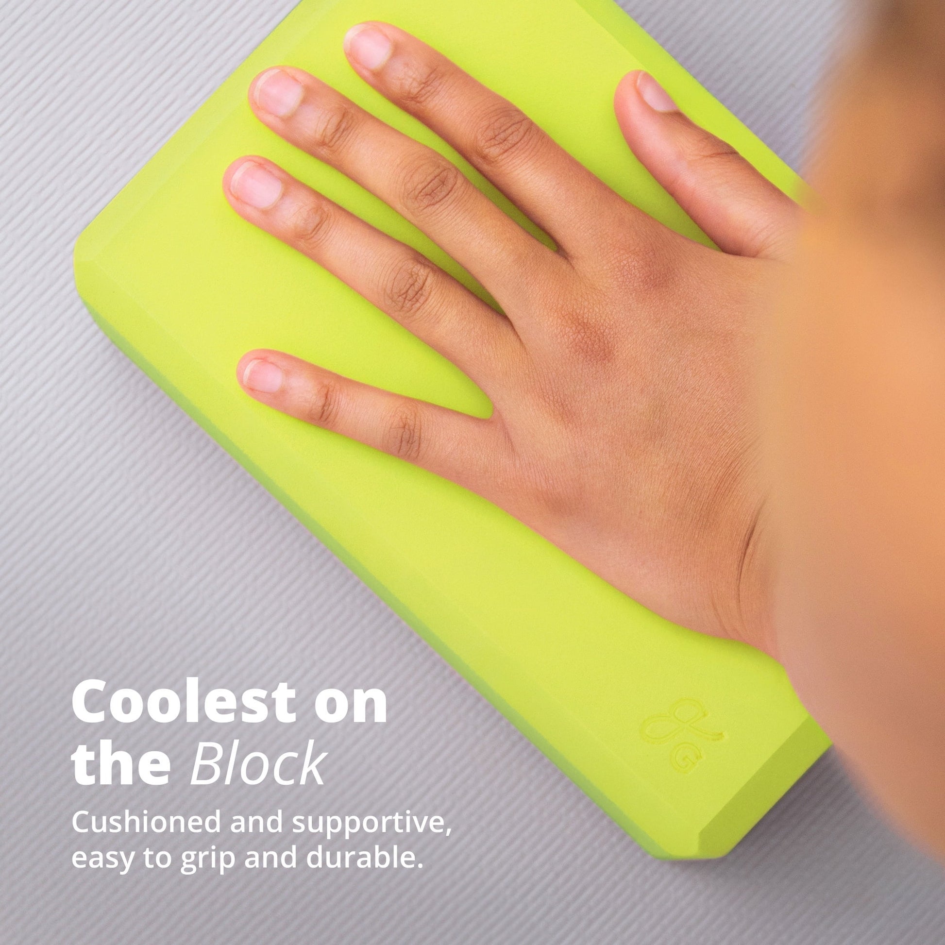 Premium Yoga Blocks; 2 Pack Set for Yoga, Pilates, and Meditation; Light Weight Blocks Made from High Quality Latex-Free Material That Is Non-Slip; Designed in St. Louis (Avocado Green)